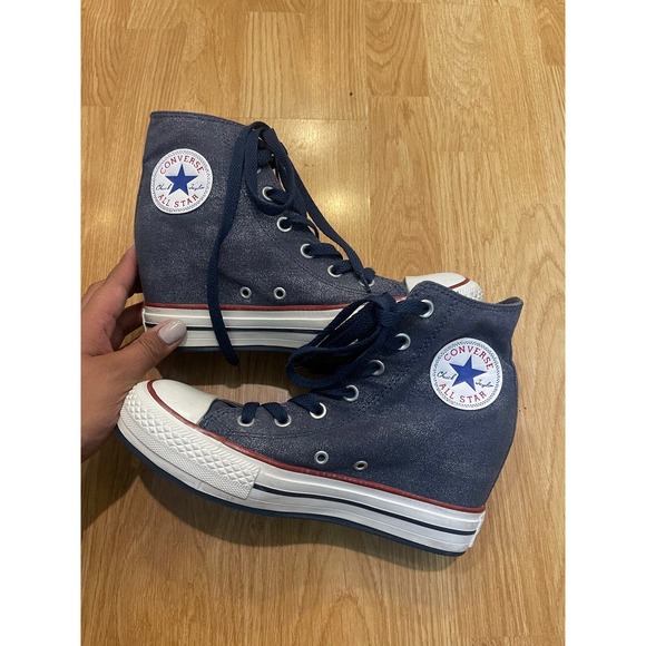 Converse All Star Hi Top Hidden Wedge - Picture 1 of 5